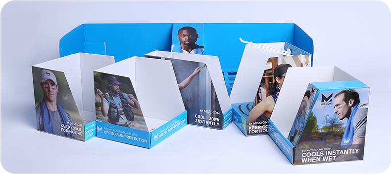 Kartong/korrugerad displaybox